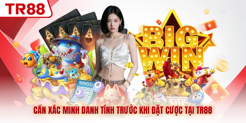 Cần xác minh danh tính trước khi đặt cược tại TR88